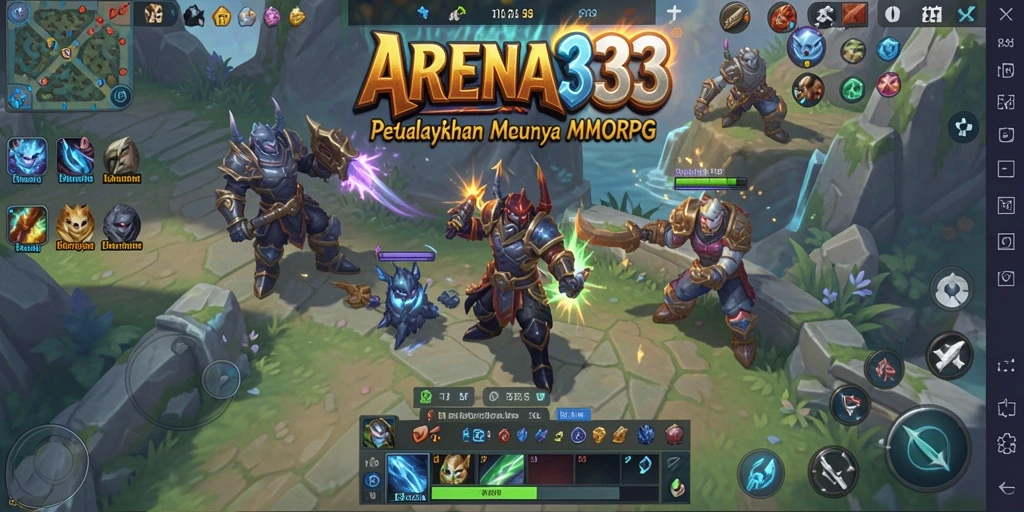 Tampilan gameplay menarik di ARENA333 dengan aksi pertarungan seru.