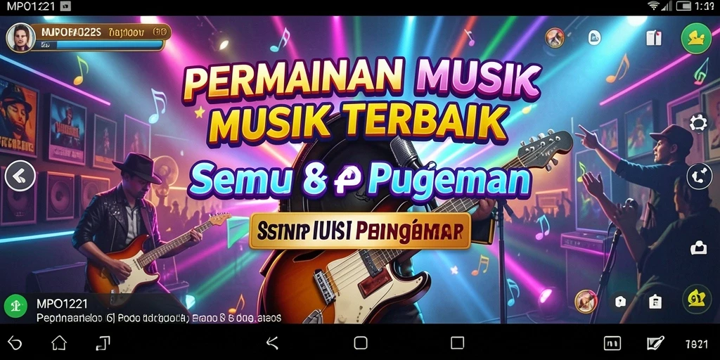Tampilan gameplay MPO1221 yang seru dan menantang.