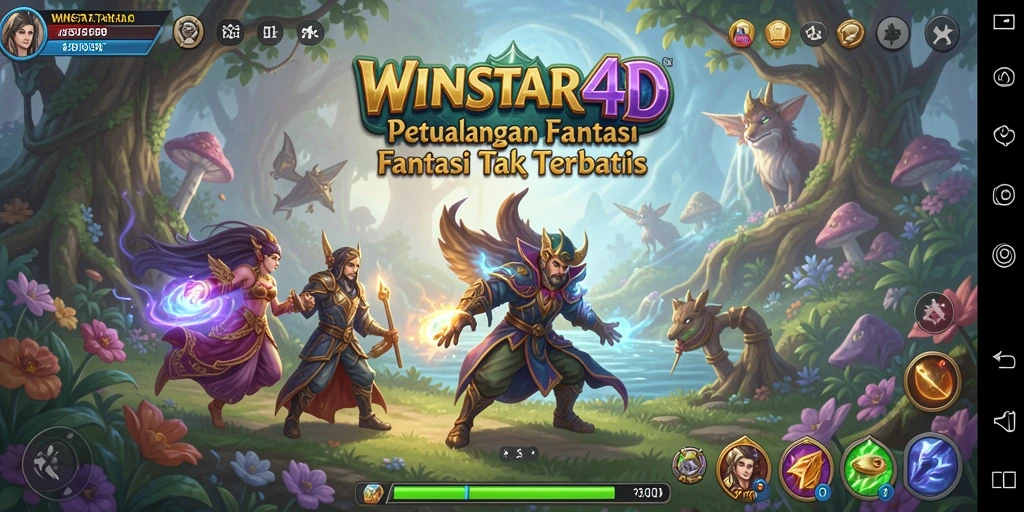Tampilan gameplay RPG yang memukau dan penuh aksi.