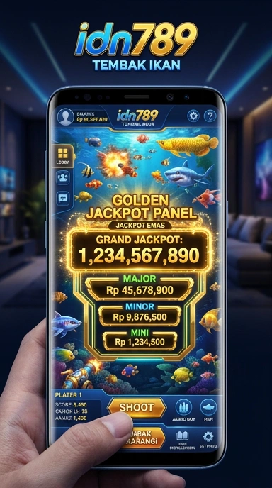 Tampilan antarmuka pengguna idn789 yang sederhana dan menarik.